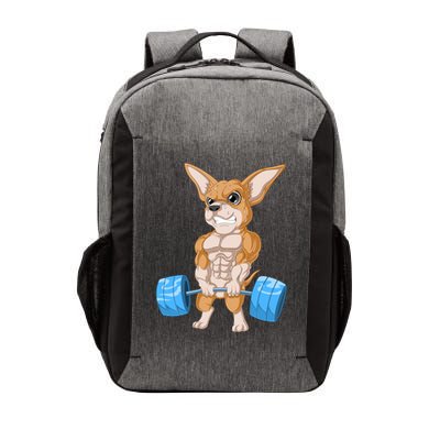Chihuahua Weightlifting Vector Backpack