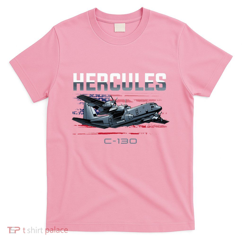 Cargo Warplane C130 Hercules Military T-Shirt