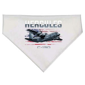 Cargo Warplane C130 Hercules Military USA-Made Doggie Bandana