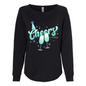 Cheers Wine Christmas Holiday Season Xmas Womens California Wash Sweatshirt