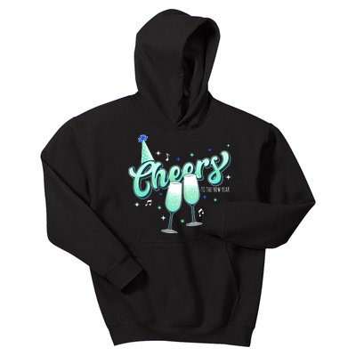 Cheers Wine Christmas Holiday Season Xmas Kids Hoodie