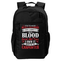 Carpenter Woodworking Backpack
