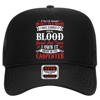 Carpenter Woodworking Trucker Hat