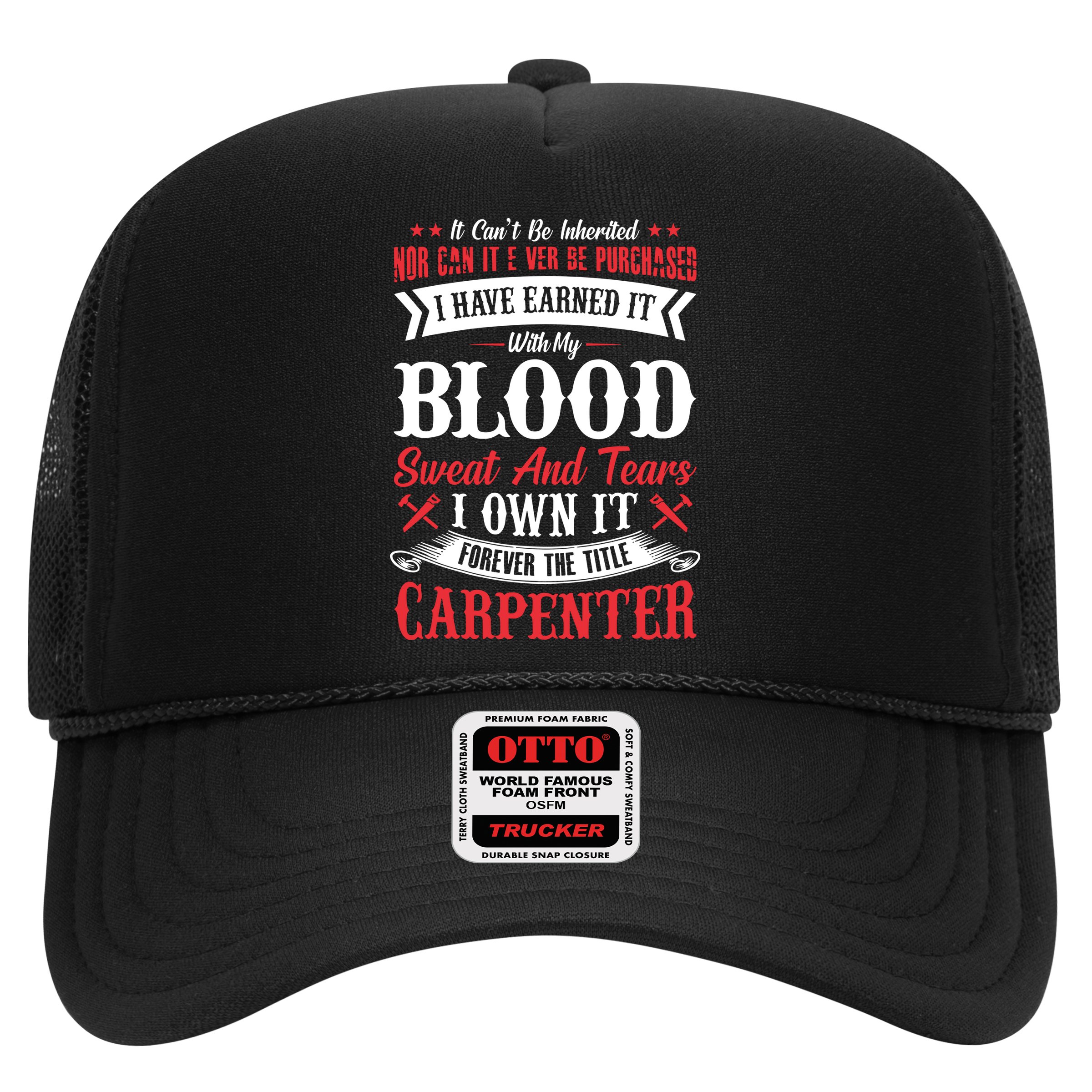 Carpenter Woodworking Hat