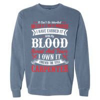 Carpenter Woodworking Garment-Dyed Sweatshirt