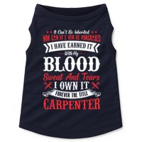 Carpenter Woodworking Doggie Tank