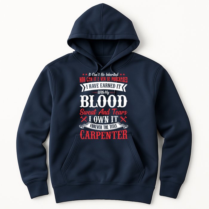 Carpenter Woodworking Hoodie