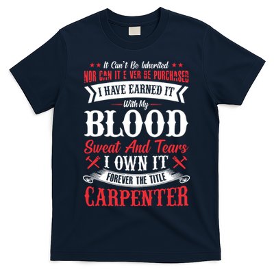 Carpenter Woodworking T-Shirt