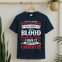 Carpenter Woodworking T-Shirt