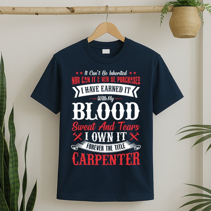 Carpenter Woodworking T-Shirt