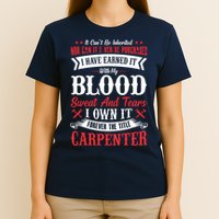 Carpenter Woodworking T-Shirt
