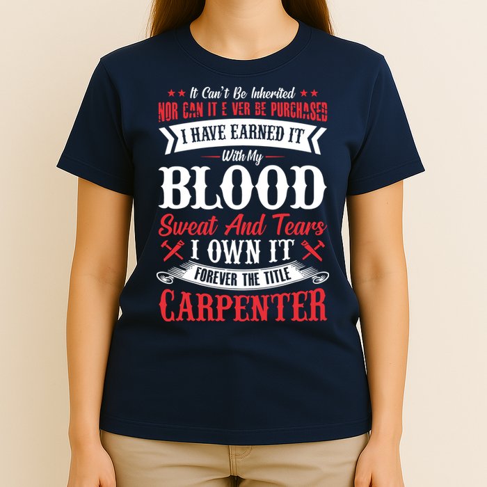 Carpenter Woodworking T-Shirt