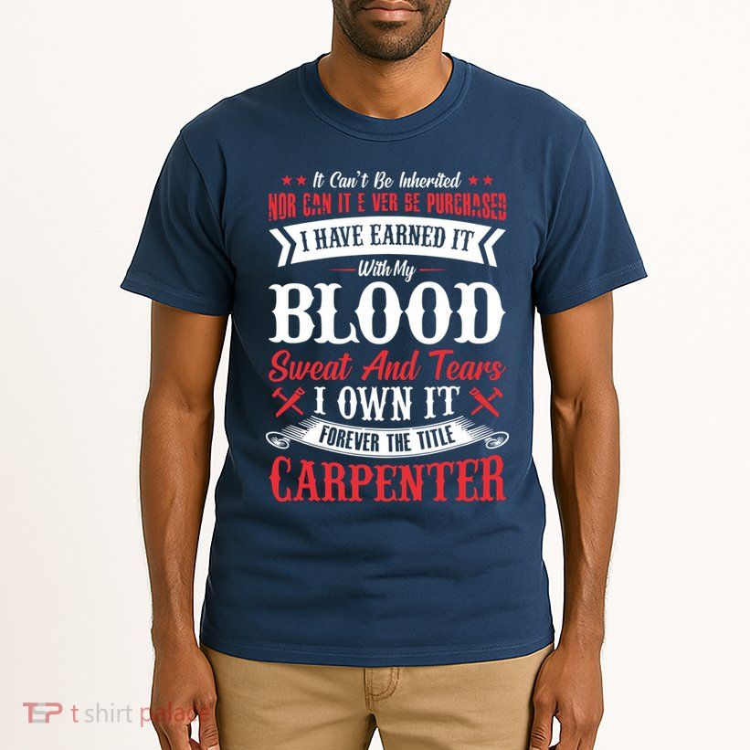 Carpenter Woodworking Tall T-Shirt