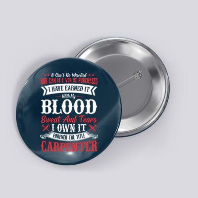 Carpenter Woodworking Button