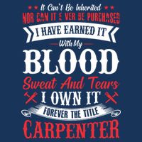 Carpenter Woodworking Drawstring Bag