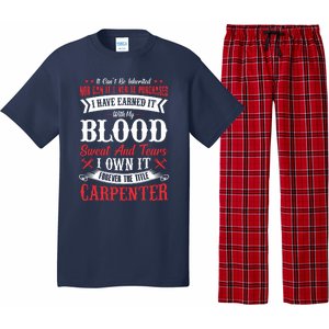 Carpenter Woodworking Pajama Set