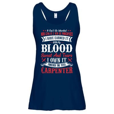 Carpenter Woodworking Ladies Essential Flowy Tank