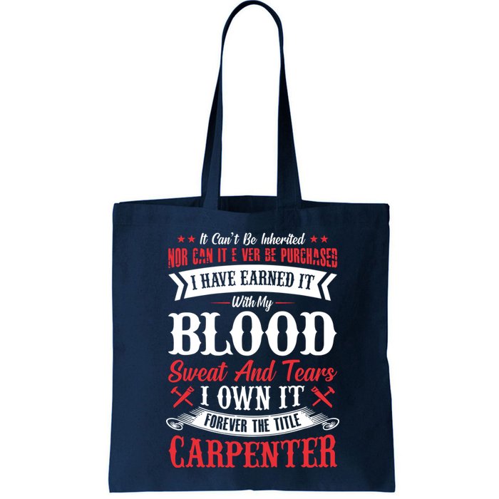 Carpenter Woodworking Bag