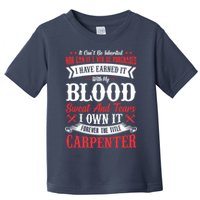 Carpenter Woodworking Toddler T-Shirt