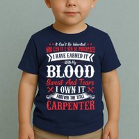 Carpenter Woodworking Toddler T-Shirt