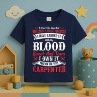 Carpenter Woodworking Toddler T-Shirt
