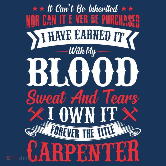 Carpenter Woodworking Zip Tote Bag