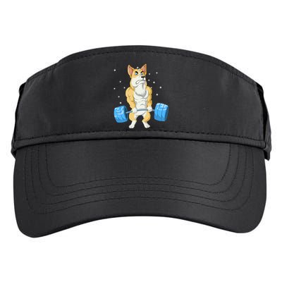 Corgi Weightlifting Adult Drive Performance Visor