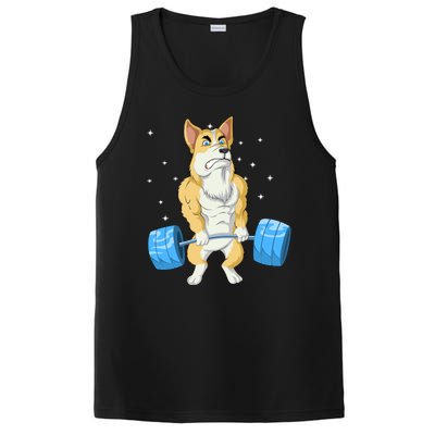 Corgi Weightlifting PosiCharge Competitor Tank