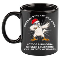 Chicken Wing Chicken Wing Hot Dog 11oz C Handle Ceramic Mug