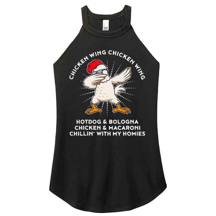 Chicken Wing Chicken Wing Hot Dog Women's Perfect Tri Rocker Tank