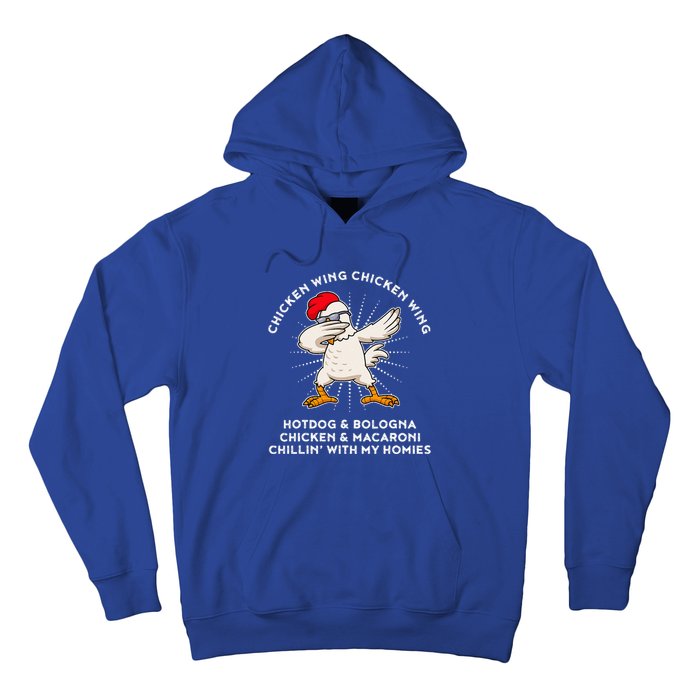 Chicken Wing Chicken Wing Hot Dog Hoodie