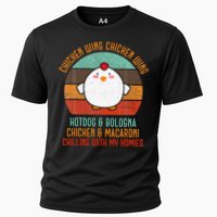 Chicken Wing Chicken Wing Song Lyric Hot Dog Bologna Cooling Performance Crew T-Shirt