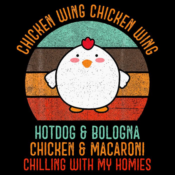 Chicken Wing Chicken Wing Song Lyric Hot Dog Bologna Cooling Performance Crew T-Shirt
