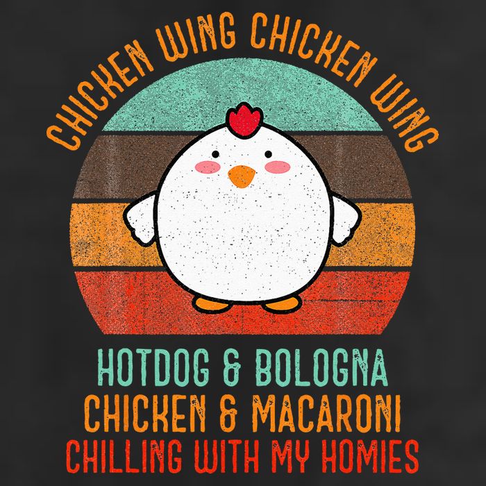 Chicken Wing Chicken Wing Song Lyric Hot Dog Bologna Adult Drive Performance Visor