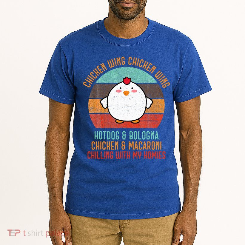 Chicken Wing Chicken Wing Song Lyric Hot Dog Bologna Tall T-Shirt