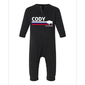 Cody Wyoming Infant Fleece One Piece