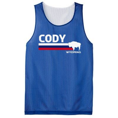 Cody Wyoming Mesh Reversible Basketball Jersey Tank