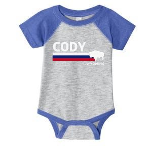 Cody Wyoming Infant Baby Jersey Bodysuit