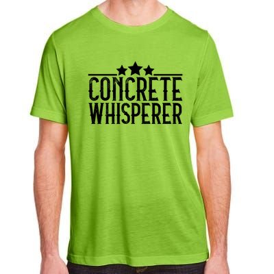 Concrete Whisperer Construction Worker Gift Adult ChromaSoft Performance T-Shirt