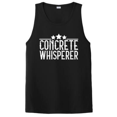 Concrete Whisperer Construction Worker Gift PosiCharge Competitor Tank