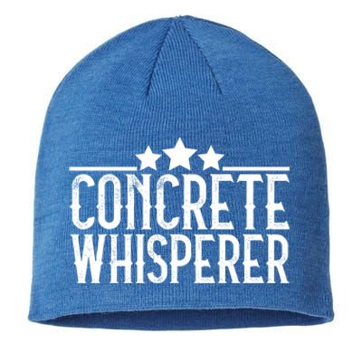 Concrete Whisperer Construction Worker Gift Sustainable Beanie