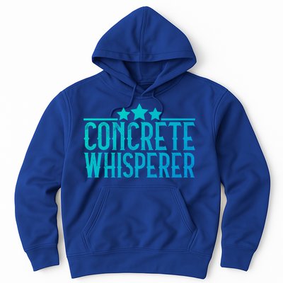 Concrete Whisperer Construction Worker Gift Hoodie