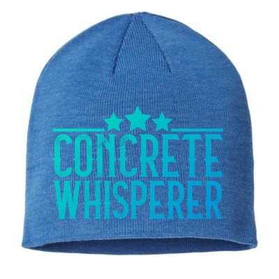 Concrete Whisperer Construction Worker Gift Sustainable Beanie