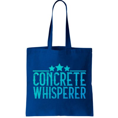 Concrete Whisperer Construction Worker Gift Tote Bag