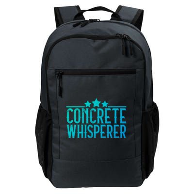 Concrete Whisperer Construction Worker Gift Daily Commute Backpack