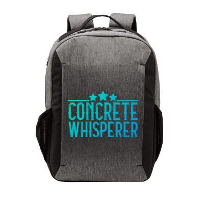 Concrete Whisperer Construction Worker Gift Vector Backpack