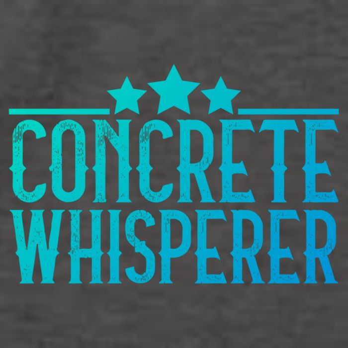 Concrete Whisperer Construction Worker Gift Vector Backpack