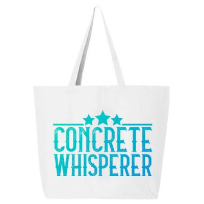 Concrete Whisperer Construction Worker Gift 25L Jumbo Tote