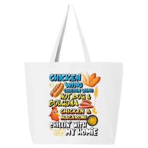 Chicken Wing Chicken Wing Hot Dog Bologna 25L Jumbo Tote