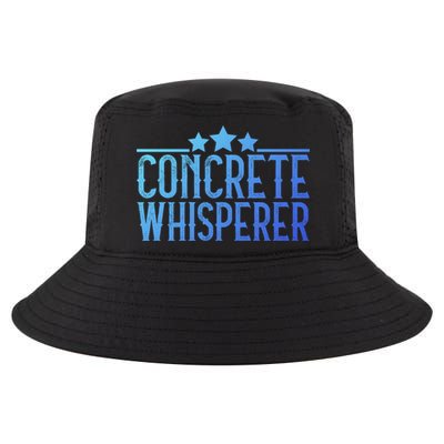 Concrete Whisperer Construction Worker Gift Cool Comfort Performance Bucket Hat